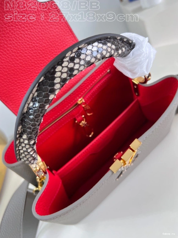 CAPUCINES VUITTON BB-27*18*9CM LOUIS 0714